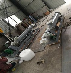 神華集團(tuán)（銀川）石灰粉輸送計(jì)量-LXC-300螺旋稱重